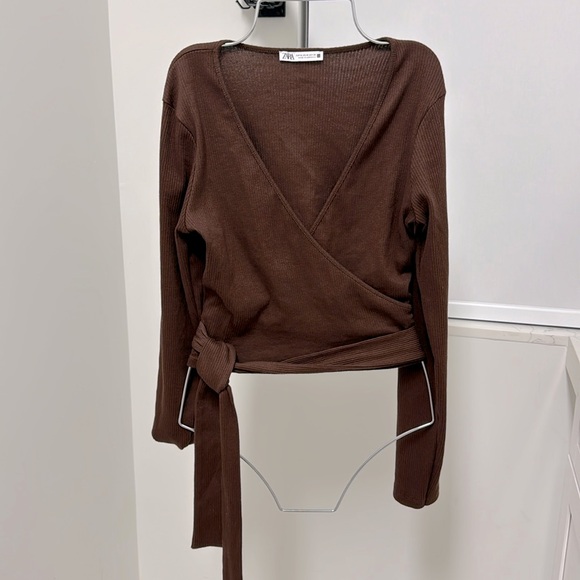 Zara Cross Tie Top NWOT - Picture 1 of 2